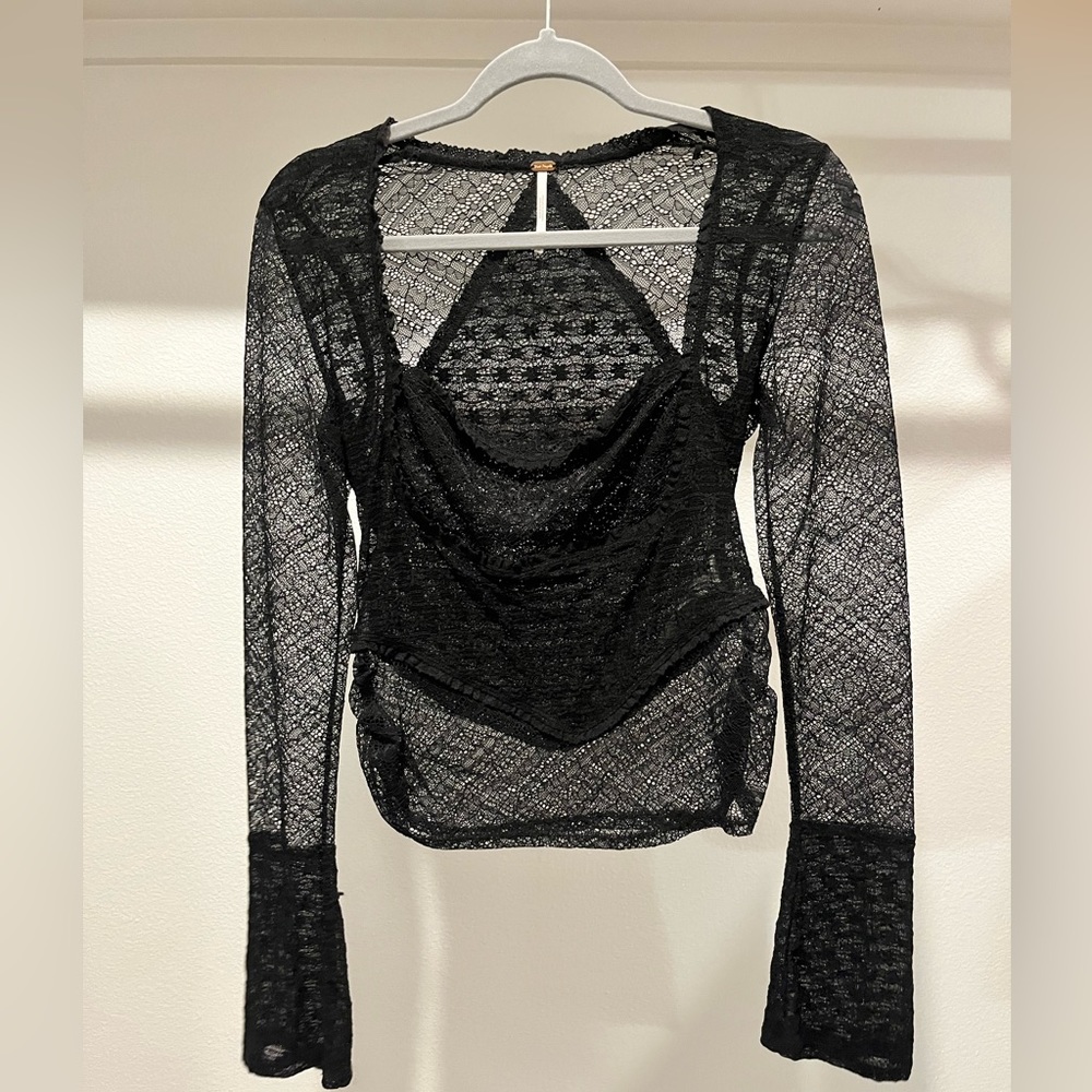 Free people lace top
